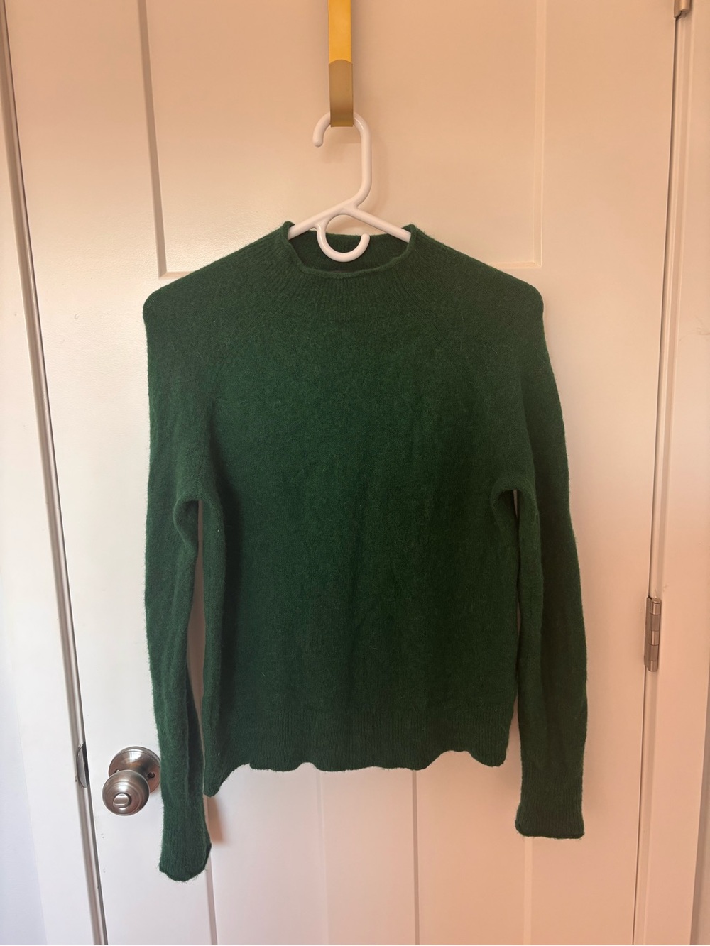 J. Crew Forest Green Crewneck Sweater